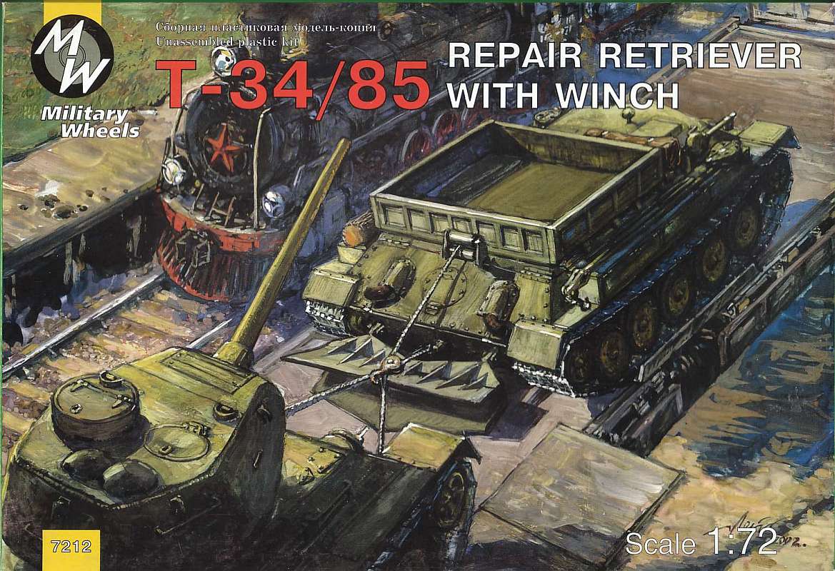 Military Wheels - T-34/85 Repair Retriver Military Wheels - T-34/85 Repair Retriver